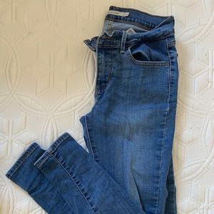 Levi’s Medium Rinse 710 Super Skinny Jeans